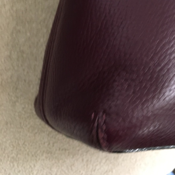 ❤️ Burgundy KATE SPADE Handbag satchel - Picture 10 of 13